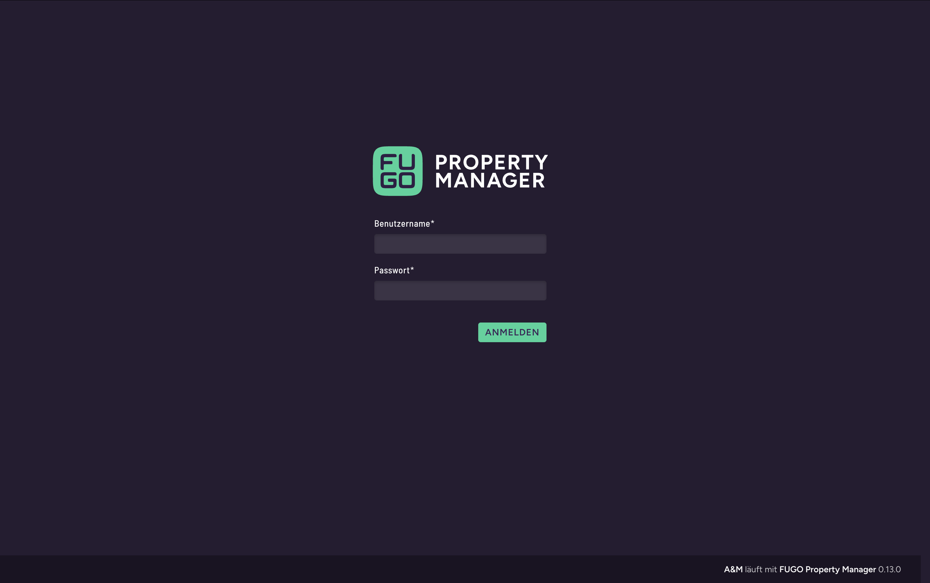 FUGO Property Manager Login
